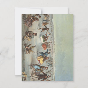 Skaten im Central Park, New York Mitteilungskarte