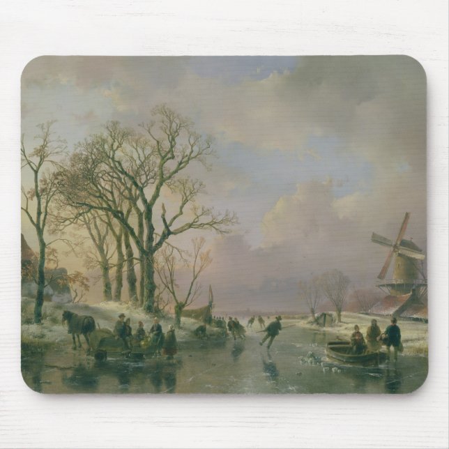 Skaten in Holland Mousepad (Vorne)