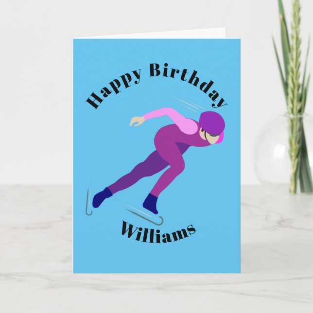 Skaten Karte (Vorderseite)