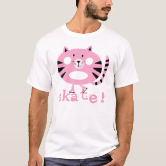 Skaten-Katzen-T - Shirt