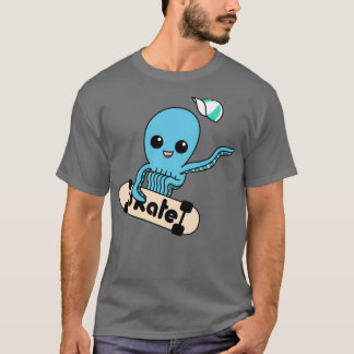 Skaten-Oktopus T-Shirt