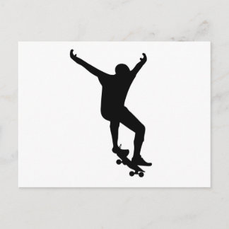 Skaten Postkarte