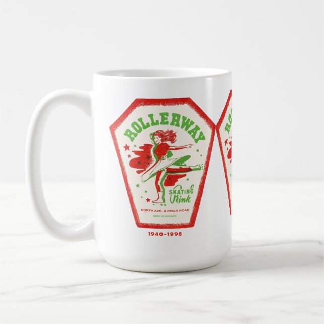 Skaten Rink, Melrose Park, Illinois Kaffeetasse (Links)