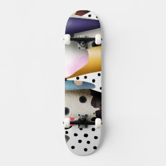 Skaten rupydetequila-Platinen-Polka-Punkte Skateboard