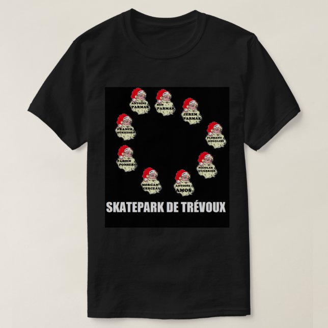 SKATEPARK DE TRÉVOUX T-Shirt (Design vorne)