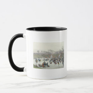 Skater auf dem See an Bois De Boulogne Tasse