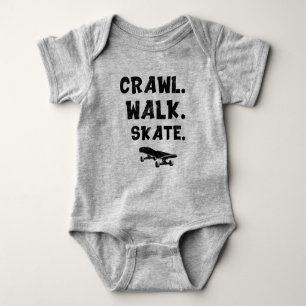 Skater Baby, Crawl Walk Skate, Baby Skateboard Baby Strampler