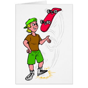 Skater Boy Skateboard Spaß Skateboard