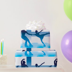 Skater für finnische Abbildung Geschenkpapier