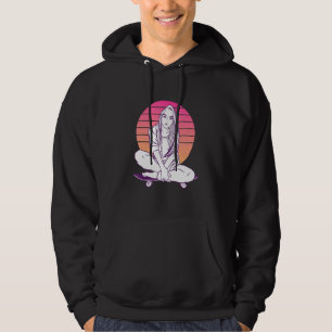 Skater für Girls Skateboard Skateboard Hoodie