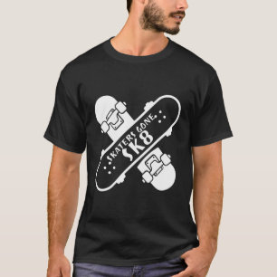 Skater gehen Skate für Skateboarder Skater oder la T-Shirt