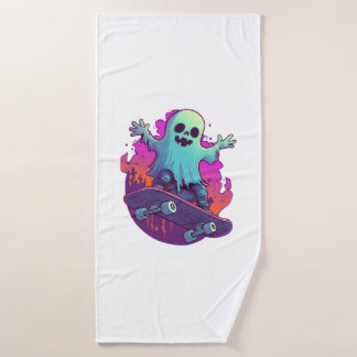 Skater-Ghoul Badehandtuch