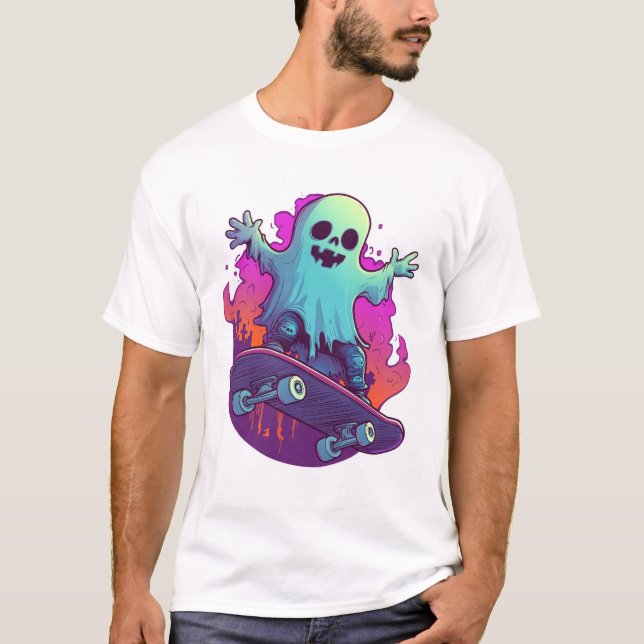 Skater-Ghoul T-Shirt (Vorderseite)