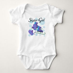 Skater Girl Baby Strampler