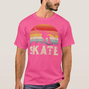 Skater Girl Boy Vintag Skateboard Skateboard G T-Shirt