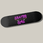 Skater Girl Lila Pink Skateboard<br><div class="desc">Jedes Skateboarder Girl wird diese Liebe - sehen Sie in meinem Shop für viele weitere Skateboard Geschenkideen.</div>