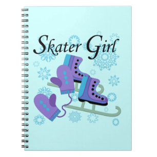 Skater Girl Notizblock