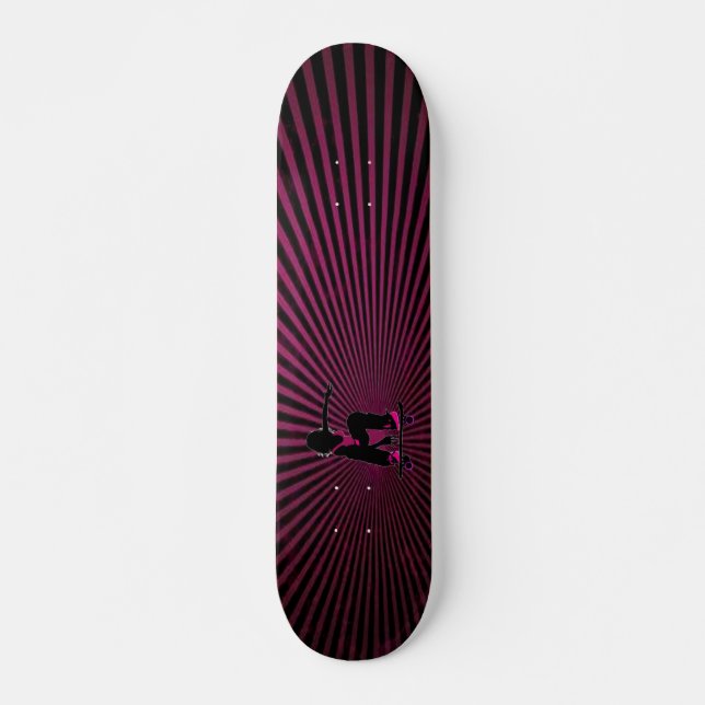 Skater Girl Skateboard (Vorne)
