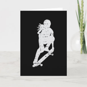Skater Girl Skateboard Sk8 Skaten Skate Geschenk I Karte