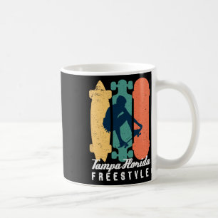 Skater Junge Tampa Florida Vintage Retro Straßen S Kaffeetasse