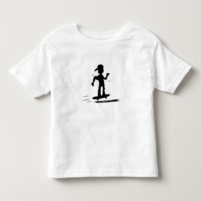 Skater-Kind - Nd Kleinkind T-shirt (Vorderseite)