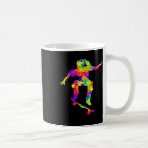 Skater Mädchen Skateboarderin Mädchen Skateboard f Kaffeetasse