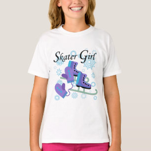 Skater-Mädchen T-Shirt