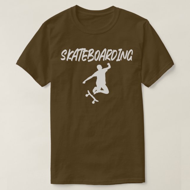 Skater mit Spaß Pro Skateboarden Geschenke für T-S T-Shirt (Design vorne)