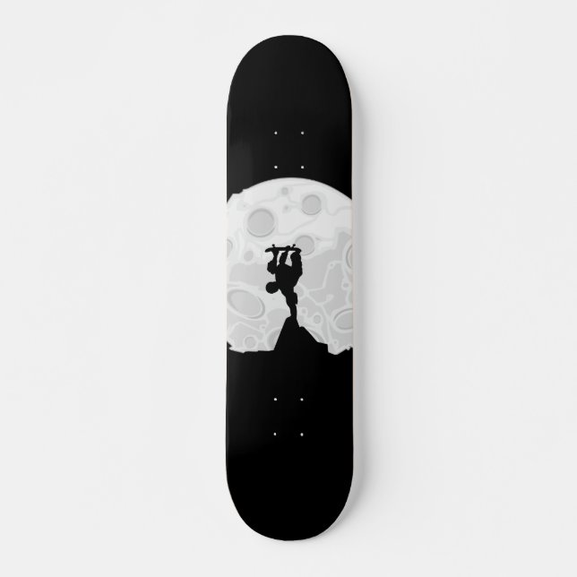 Skater Moon Skateboard (Vorne)