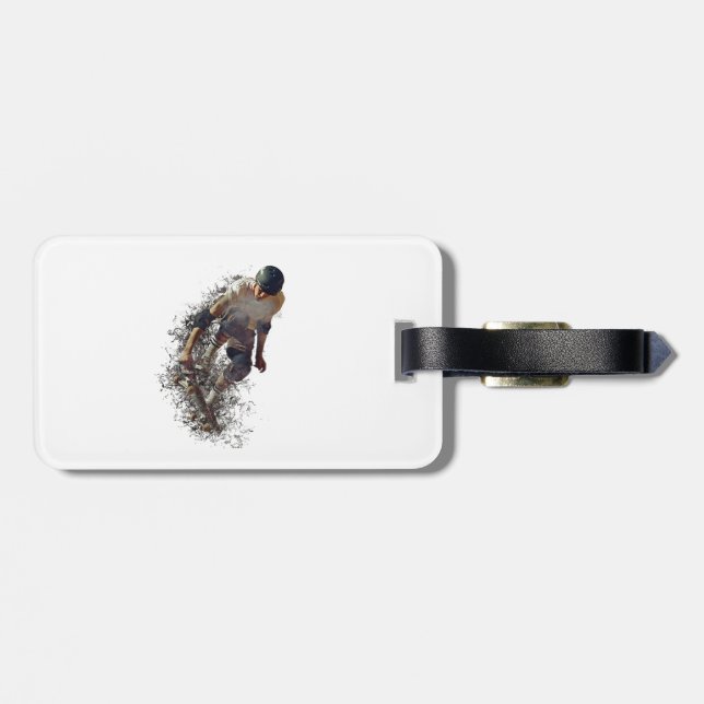 Skater-Park-Sport Gepäckanhänger (Rückseite horizontal)
