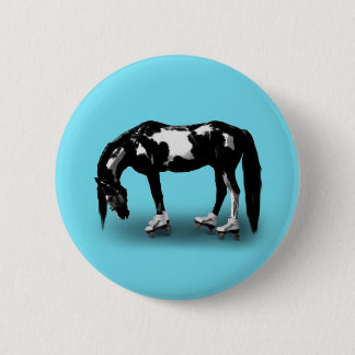 Skater-Pferd Button