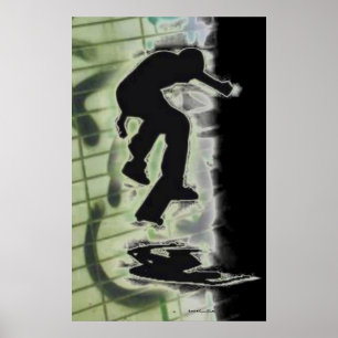 Skater-Plakat Poster