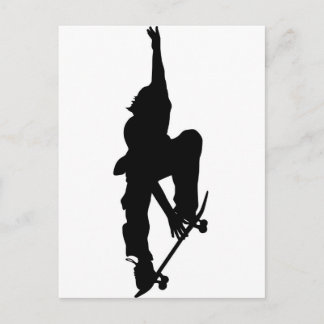 Skater Postkarte