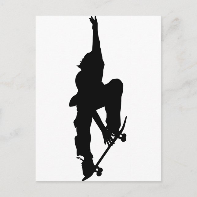 Skater Postkarte (Vorderseite)