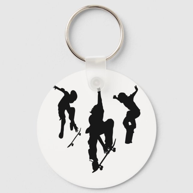 Skater Schlüsselanhänger (Vorderseite)