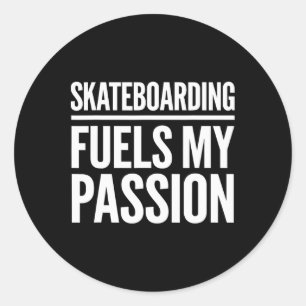 Skater Skater Skateboard Skater Junge Skateboardin Runder Aufkleber