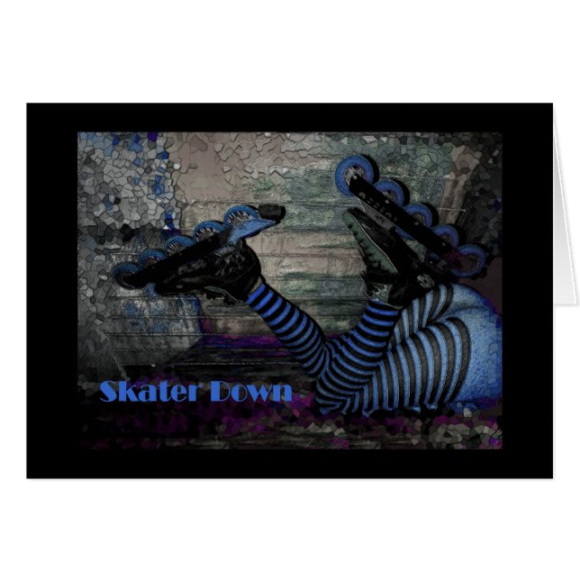 Skater unten, was ist oben? (Vorderseite (Horizontal))