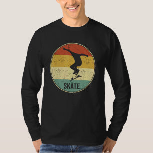 Skater Vintag Skateboard Retro Skateboard Graph T-Shirt