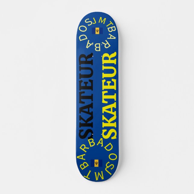 SKATEUR 7 3/4" Skateboard Deck (Vorne)
