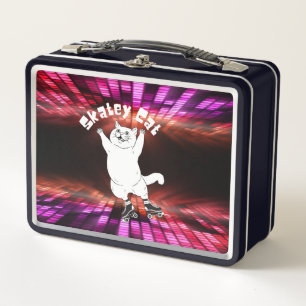 Skatey Cat Lunch Box