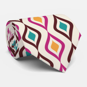 Skaymarts   Boss Pink Yellow Office and Event Krawatte