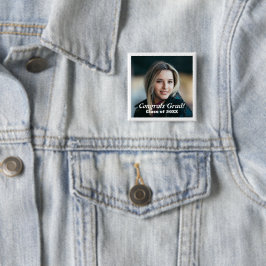 Skaymarts | Custom Foto Glückwunsch Grad Klasse 20 Button