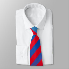 Skaymarts Design Blue Red Color Neck Tie Krawatte