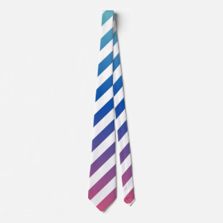 Skaymarts Design White Blue Color Neck Tie Krawatte