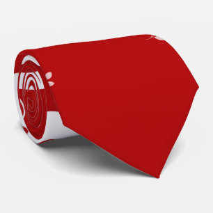 Skaymarts   Einzigartige Führungskraft in Rot und  Krawatte