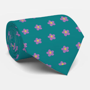 Skaymarts Green Color Rose Blumendesign Neck Tie Krawatte
