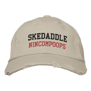 SKEDADDDLE NINMISCHUSCHHUT BESTICKTE BASEBALLKAPPE