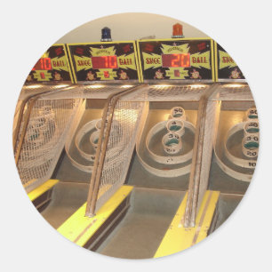 SKEE BALL! RUNDER AUFKLEBER