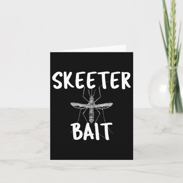 Skeeter Byit Mosquito Insect Bug Karte (Vorderseite)