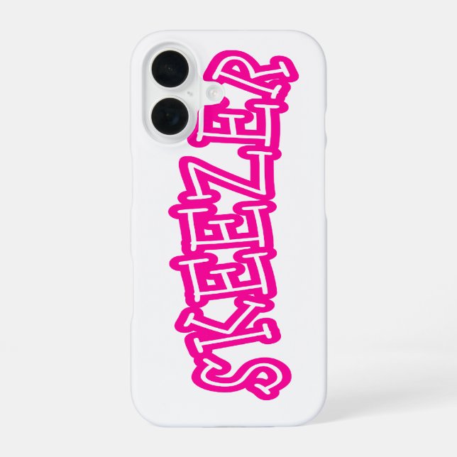 Skeezer iPhone 16 Hülle (Rückseite)